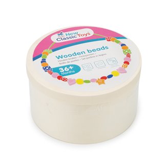 Lacing beads - 640 pieces and 8 cords